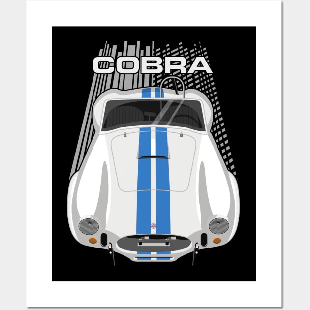 Shelby AC Cobra 427 - White Wall Art by V8social